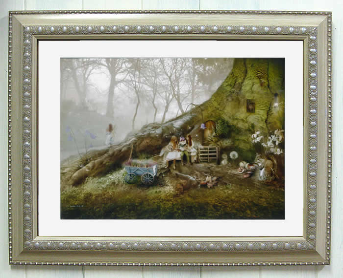 天使 妖精 絵画 デイズ＆モーメンツ（ある日のひととき） シャーロット バード フォトグラフ 額 入り インテリア 妖精 の 写真家 【 送料無料 】 フェアリー エンジェル アート ヴィクトリア Charlotte Bird イギリス 英国