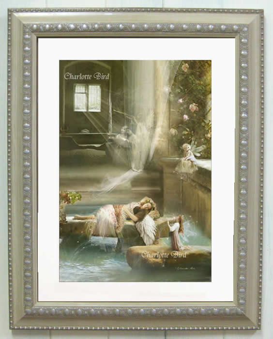 妖精　フォトグラフ　額付き 楽天市場】シャーロットバード 【ムーンライトパレード】フォトグラフ