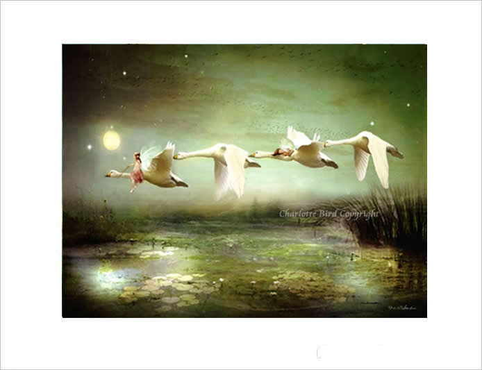 楽天市場】天使 妖精 絵画 ムーン フェアリー フォトグラフ