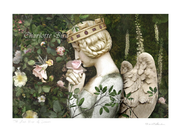 楽天市場】天使 妖精 絵画 ローズフェアリー「バラ 薔薇の妖精