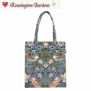 ウイリアムモリス〈ハニーサックル&チューリップ〉トートバック&ポーチ 楽天市場】シグナーレ フラットトートバッグ ウィリアムモリス