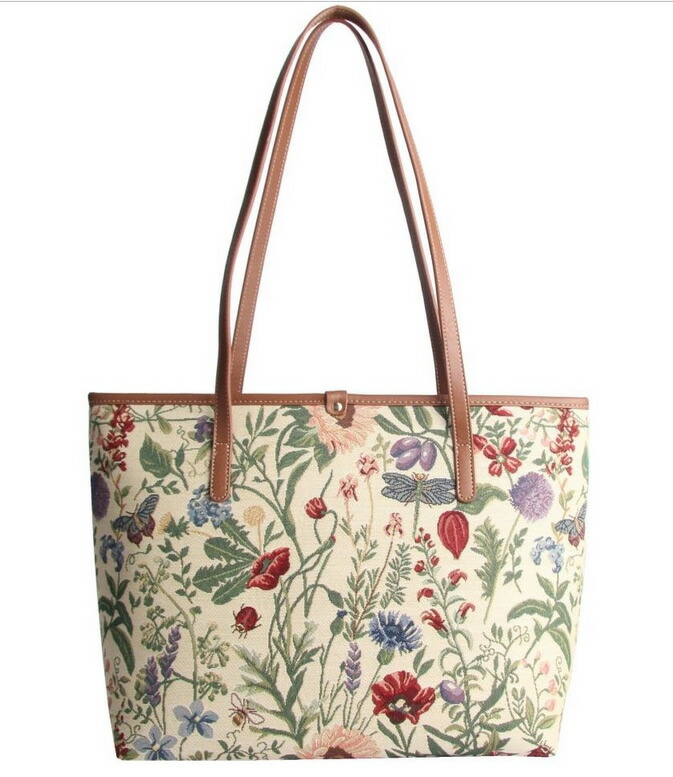 本店は シグナーレ トートバッグ サマーガーデン フロム イングランド トートバッグ ショルダーバッグ レディース 軽い イギリススタイル 英国雑貨 ジャガード織 ファッション Signare 人気絶頂 Blog Jotajota Net Br
