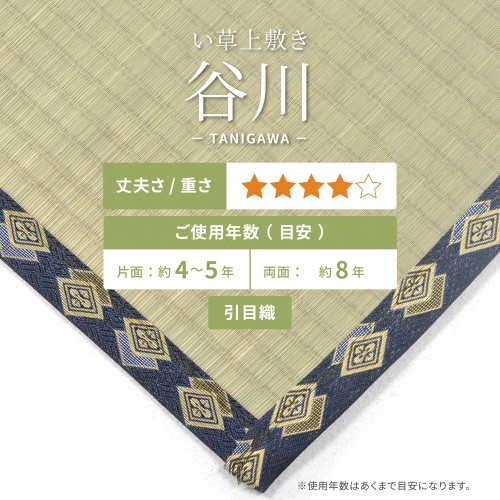萩原 い草引っ敷き 川･河 本間 【北海道・沖縄・離島 貨物輸送別】