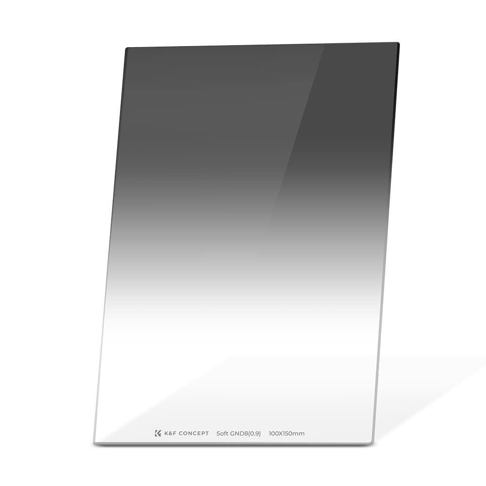 【楽天市場】K&F Concept ハーフNDフィルター 角型 GND8 ソフト減光フィルター GND0.9 光学ガラス 100*150