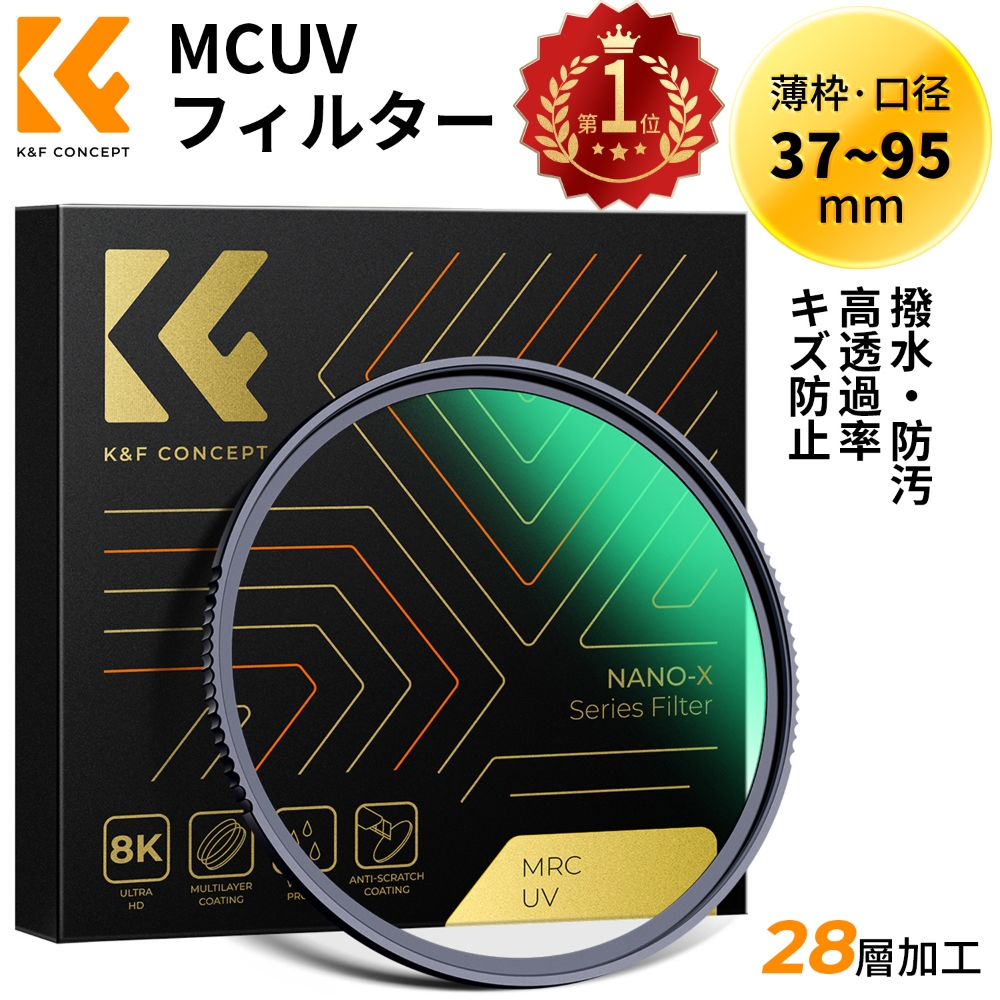 楽天市場】【楽天1位】 CPLフィルター 円偏光 37-127mm 高透過率 28層