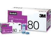 3M（スリーエム）　マスキングテープ　No.80（一般サイディングボード用）　21mm幅×18ｍ巻【小箱/60巻入】