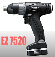 パナソニック電動工具　SLIMO　7.2V充電式マルチインパクトドライバー　EZ7520LA2S-B【バッテリー×2個・充電器・ケース付）