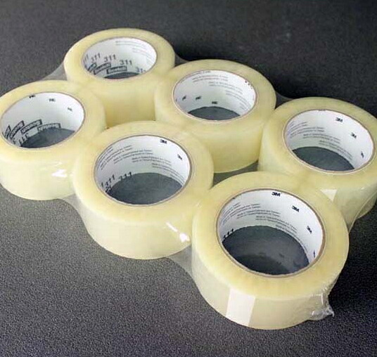 SC　梱包用テープ　48mm幅×100ｍ巻　No.3052【1ケース/50巻入】【※2ケースごとに送料800円かかります】