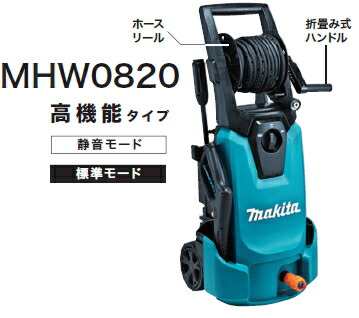 楽天市場】マキタ電動工具 高圧洗浄機 MHW720 : ケンチクボーイ
