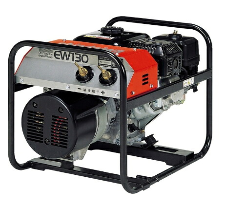 新ダイワ 発動機溶接機 EW130（溶接専用機/発動機クランク役立つことなし）【※製造会社直送品の目的通貨価値取り替えっこ便はご当てはめるになれません】