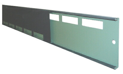 日本住環境　通気スリッター　8mm&times;60mm&times;1820mm（受け材・カバーセット）【1ケース/10本入】【※事業所送りのみ/個人様宅への配送はできません】｜ケンチクボーイ