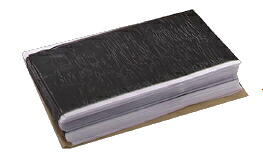田島ルーフィング　伸張性防水テープ　ノービルテープ（片面）　カット100　100mm×200mm×1.5mm厚【1ケース/200枚入】