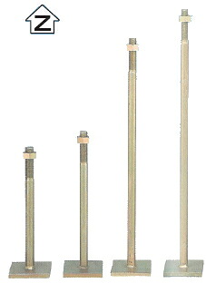 Z座金付雄捩子 M16×330粍【1入れもの/20本入】