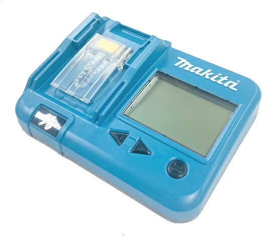マキタ電動手道具 ポータブルバッテリーチェッカー（ホンブルグ帽入れもの付） BTC04 A-61488