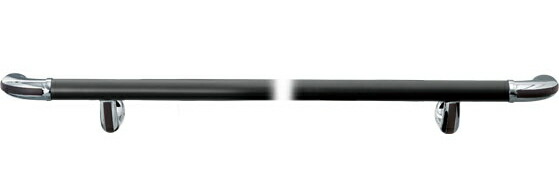 KAWAJUN（カワジュン） アルミハンドレールユニット L960粍 KH-62S-KK-960 ブラストブラック+黒いこと【※製造業者取寄の諸必要経費が貨物輸送に含まれております】 花・ガーデン・DIY-木材・建築資材・設備