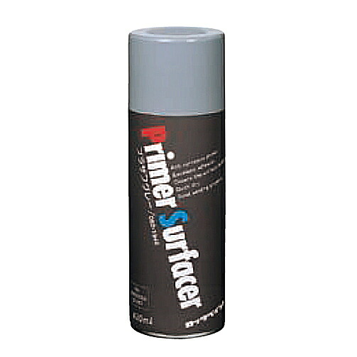 ロックペイント エアーロック プラサフグレー(丸パターン・ツヤなし) グレー 062-1940-6J(420mL)【1箱/6本入】|ケンチクボーイ
