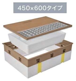 JOTO（城東テクノ）　高気密型床下点検口（高断熱型）　SPF-R45S-BC2-DB（ダークブラウン）