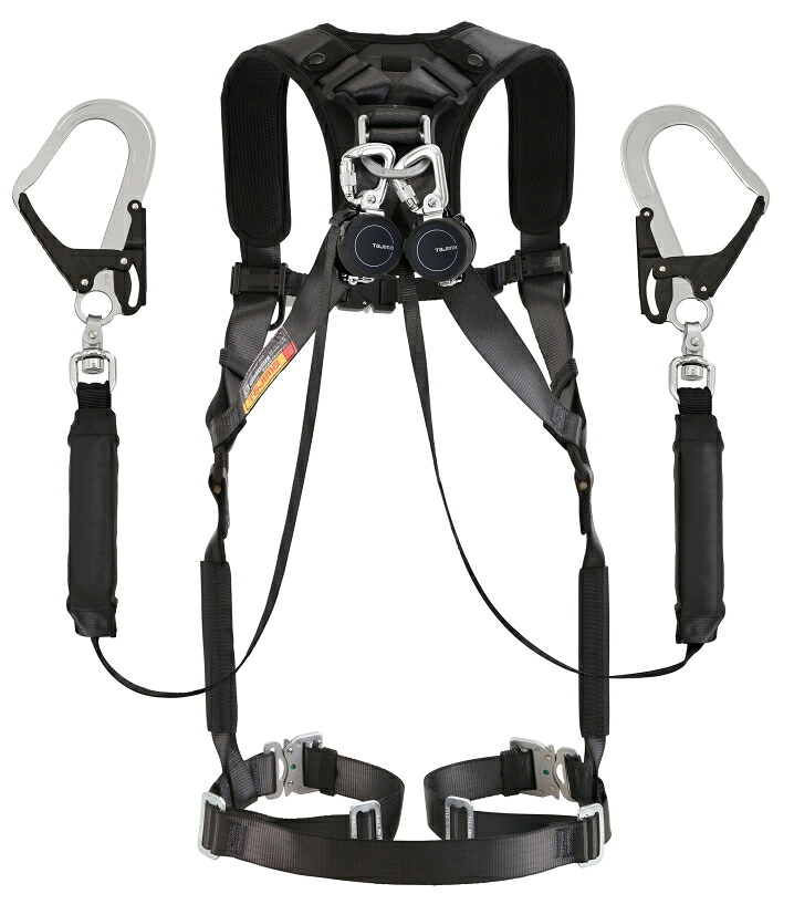 タジマツール　墜落制止用器具　ハオルハーネスHS　黒　KR150FA　シングルL5　ダブルセット　A1HSKR-WL5BK