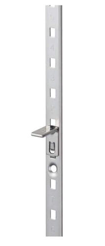 スガツネ LAMP ステンレス鋼鋼製棚柱（SUS430） SPE-1820（素地） 1820粍 120-019-532【1容れもの/100本】 ※棚受金物は別売