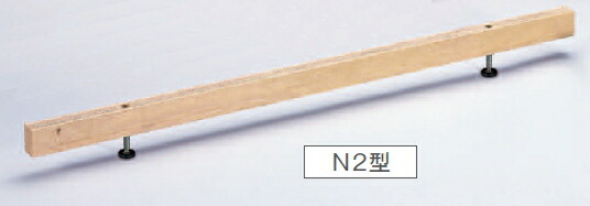 万協階層 システムネダN2型（分銅込みの小っちゃいシステムネダ） N2-650（自然調整床高611～695粍）【1入れもの/14個入/貼り付ける剤付】