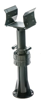 JOTO（城東テクノ）　ゆかづか　大引受 樹脂タイプ　YS-1827A（高さ210～268mm）【1ケース/30本入】