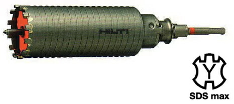 HILTI（ヒルティ） 中核グループビット（SDS-max） TE-Y-DDC 180/150 φ180mm×効果のある打ち抜く長さ150粍