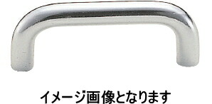 MARUKI（丸喜金属）　PC丸棒ハンドル　P-950　サイズ：小　シルバー【1箱/50個入】