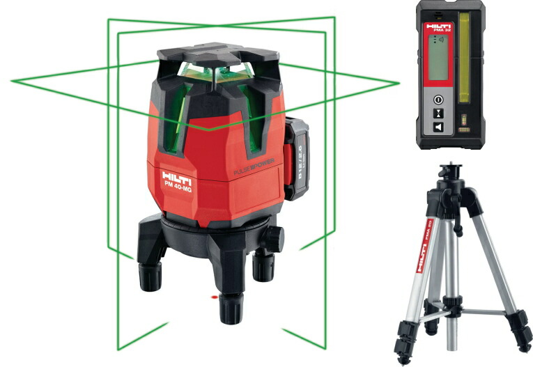 楽天市場】HILTI（ヒルティ） 水平回転レーザー PR2-HS A12基本セット（2.6Ahバッテリー・充電器付）+三脚PUA25付コンボ :  ケンチクボーイ