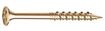 山喜産業 ホームビス クロメート 4.8×120mm 半ネジ【1ケース/180本×6箱入】