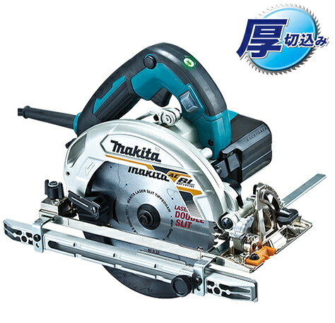 マキタ電動工具　【深切り】165mm電子造作用精密マルノコ　HS6403（青）【造作用レーザーダブルスリットチップソー付】