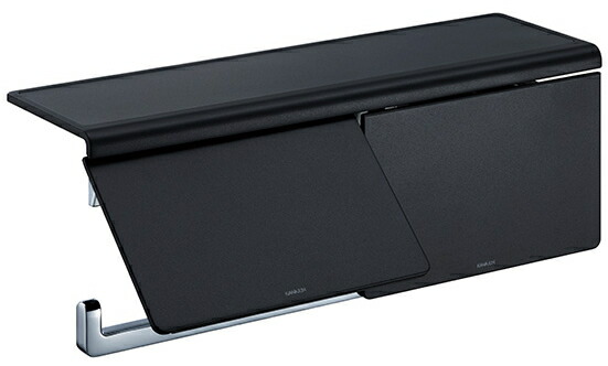 楽天市場】KAKUDAI(カクダイ)ツインペーパーホルダー//ブラック203-016