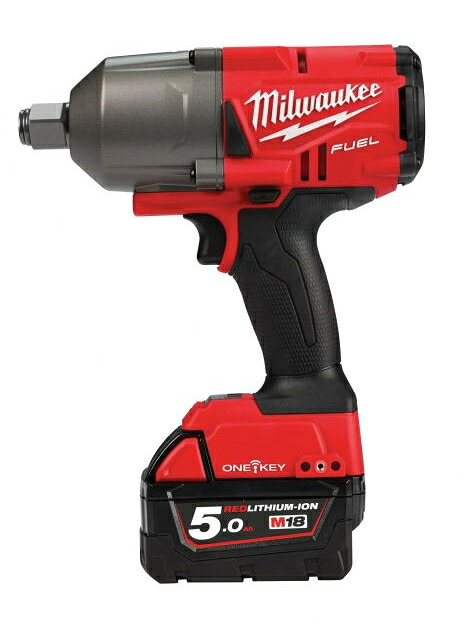 ミルウォーキー　【M18 FUEL】18V充電式3/4インチインパクトレンチ【角ドライブ19mm】【1626Nm】 M18 ONEFHIWF34-502X JP【5.0Ahバッテリー×2個・充電器・ケース付】 50,602円