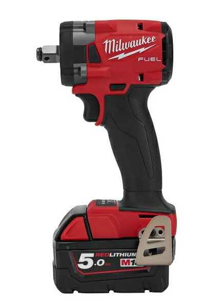 ミルウォーキー　【M18 FUEL】18V充電式1/2インチインパクトレンチ 5.0Ah x 2キット【角ドライブ12.7mm】【339Nm】　M18 FIW212-502X JP【5.0Ahバッテリー&times;2個・充電器・ケース付】｜ケンチクボーイ