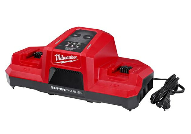 ミルウォーキー 【M18】18V用申し受ける器  デュアルベイスーパーチャージャー M18 DBSC JP