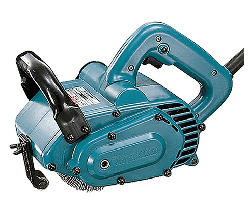 マキタ電動物の具 120粍幅ホイールサンダー 9740【ナイロンブラシホイール（A-23313）付】