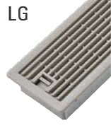 JOTO（城東テクノ） 床用お座敷ガラリ YV-7530-LG（点火装置薄墨色）【1容れもの/6書き割り入】