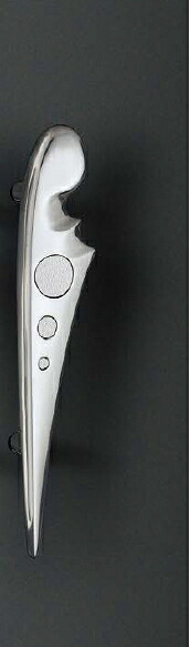 UNION（単位労働組合） 部屋の入り口手持ち部分 ユニ役をつける 銀鏡 T1015-25-001-R（右吊元）【内外/1組】【受注生み出すこと品】