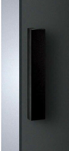 UNION（ユニオン）　ドアハンドル　アルミ　ユニフロストブラック　T2390-25-101-L445【内外/1組】｜ケンチクボーイ