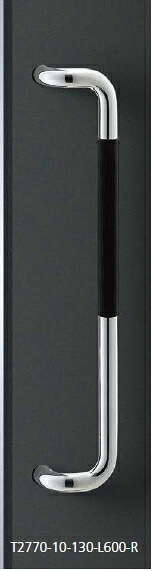 UNION（ユニオン）　ドアハンドル　除電ABSブラック＋ステンレスミラー　T2770-10-130-L600-R（右吊元）【内外/1組】 24,562円