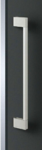 UNION（ユニオン）　ドアハンドル　アルミ　ユニフロストシルバー　T2860-10-130【内外/1組】