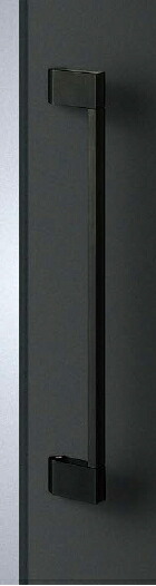 UNION（ユニオン）　ドアハンドル　アルミ　ユニフロストブラック　T2860-20-131【内外/1組】