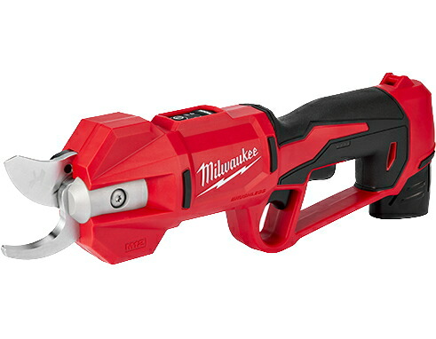 ミルウォーキー 【M12】12V申し受ける式切り調えるバサミ M12 BLPRS-0 JP（本体のみ）【乾電池・申し受ける器・入れものは別売】 ガーデニング・農業-園芸用はさみ