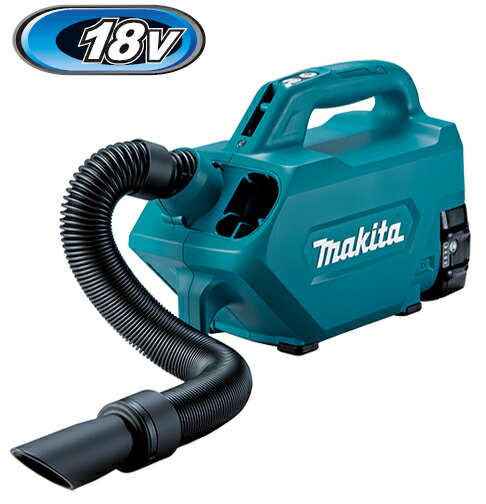 【新品未使用】マキタ 18v充電式コードレス掃除機　新品。 マキタ 当店だけ！バッテリー充電器も1年保証! 18V コードレス
