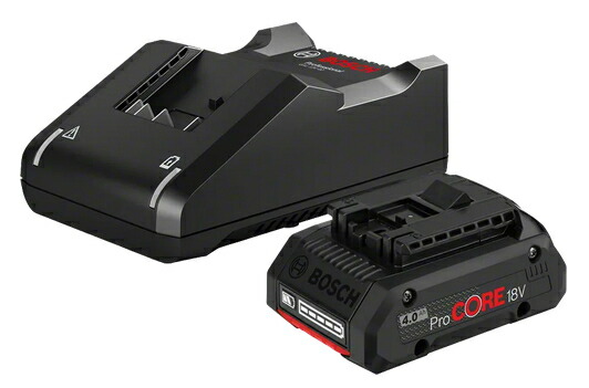 ボッシュ電動手道具 蓄電池申し受ける器仕掛ける ProCore18V 4.0Ah×1個＋GAL18V-40 1.600.A02.0N6