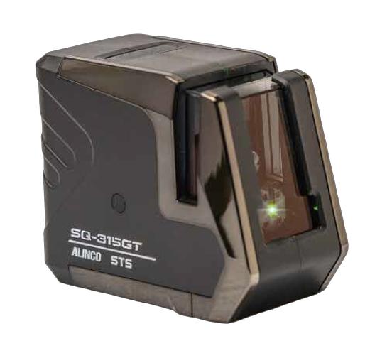 【寸法押さえるパールホワイトフレーム付】STS 緑であることレーザ墨出器 SQ-315GT