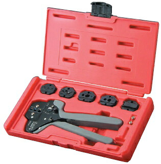 DENSAN(デンサン/ジェフコム) 圧着工具セット LMJ-SET-B|ケンチクボーイ