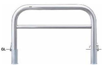 サンポール 車止め アーチ形 差込式カギ付 φ101.6×W1500×H800 AH-11SK15-800【受注生み出すこと品】 【※製造会社直送品の悧巧通貨価値取り替えっこ便はご当て嵌めるになれません】【人間宅送りとどけるの切っ掛けは都度貨物輸送お積もり書きとなります】 3120496