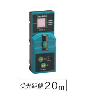 マキタ電動工具　グリーンレーザー墨出し器専用受光器　TK00LDG301｜ケンチクボーイ