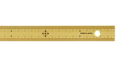 楽天市場 シンワ測定 竹製ものさし1m ハトメ付 ケンチクボーイ