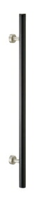 MARUKI（丸喜金属）　W-2300　クロウッド　丸棒座付取手（25φ）